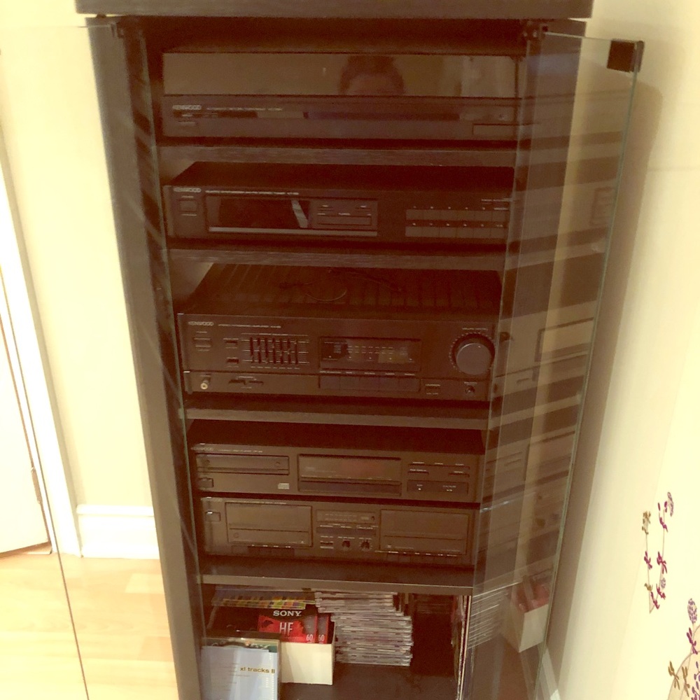 Kenwood Stereo System.